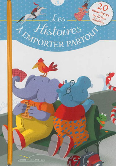 Les histoires à emporter partout : 20 mini-livres en fiches doubles. Vol. 1
