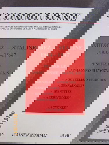 Communisme, numéros 45 et 46
