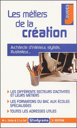 Les métiers de la création