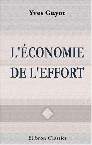 L'économie de l'effort