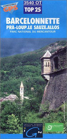 Carte de randonnée : Barcelonnette