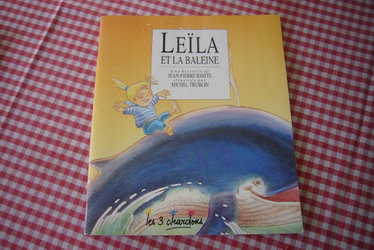 Couverture de Leïla et la baleine par Jean-Pierre Idatte