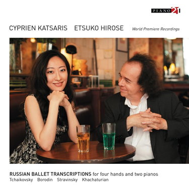 Couverture de Russian Ballet Transcript par Cyprien Katsaris