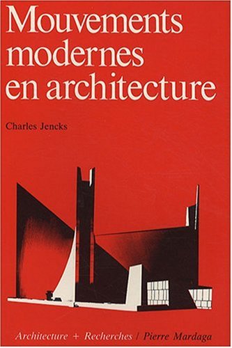 Couverture de Mouvements modernes en architecture