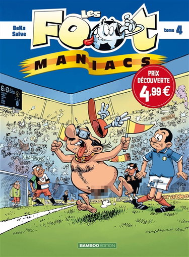 Couverture de Les foot-maniacs. Vol. 4