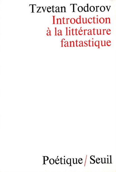 Couverture de Introduction à la littérature fantastique