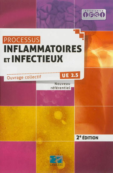 Couverture de Processus inflammatoires et infectieux : UE 2.5