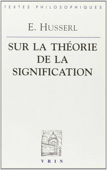 Sur la théorie de la signification