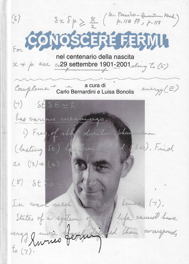 Couverture de Conoscere Fermi nel centenario della nascita. 29 settembre 1901-2001