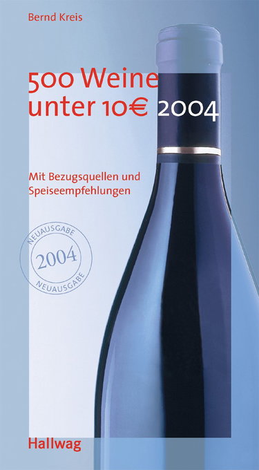 Couverture de 500 Weine unter 10 EURO 2004.