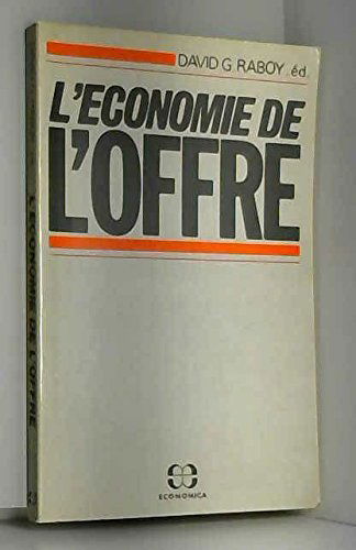 L'Economie de l'offre