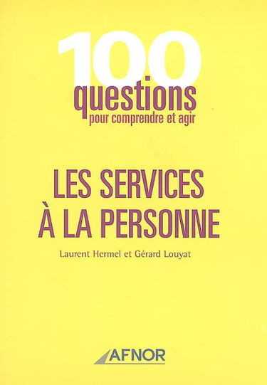 Les services à la personne