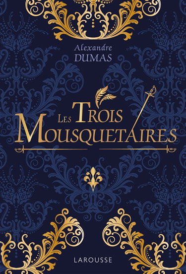 Couverture de Les trois mousquetaires par Alexandre Dumas