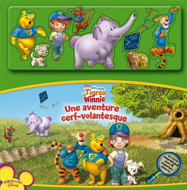 Couverture de Mes amis Tigrou et Winnie. Une aventure cerf-volantesque