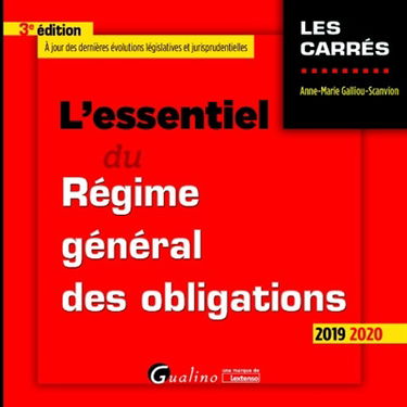 L'essentiel du régime général des obligations : 2019-2020