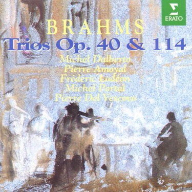 Couverture de Trios pour piano, clarinette & violoncelle / Piano, violon & cor