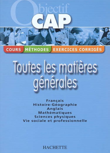 Toutes les matières générales