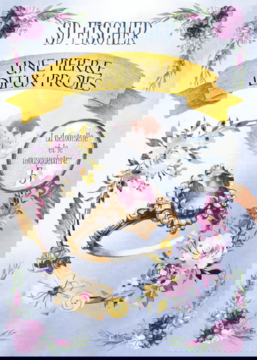 Une pierre, deux proies: Un cosy-mystery pétillant teinté de romance