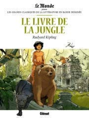 Couverture de Le livre de la jungle Les grands classiques de la littérature en bande dessinée