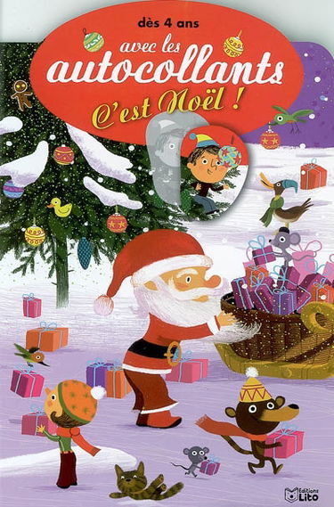 Avec les autocollants, c'est Noël !