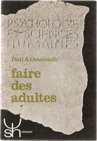 Couverture de Faire de adultes