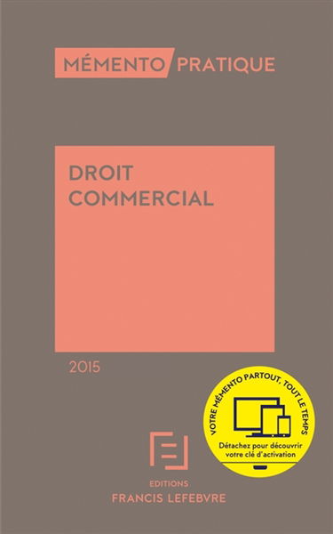Droit commercial 2015