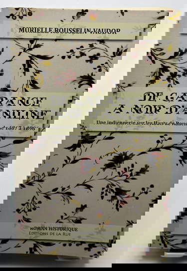 De garance a noir d'aniline