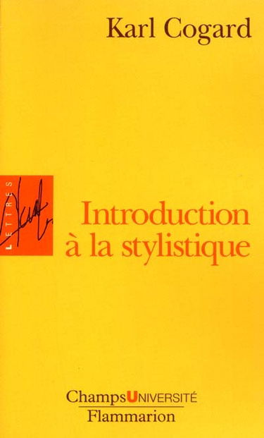 Introduction à la stylistique