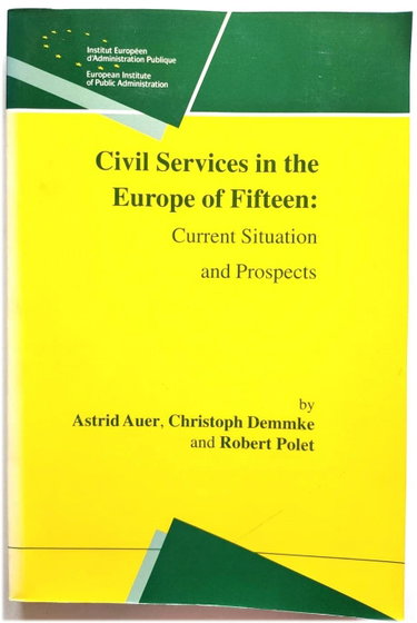 Couverture de Civil Services in the Europe of Fifteen: Civil Situation and Prospects