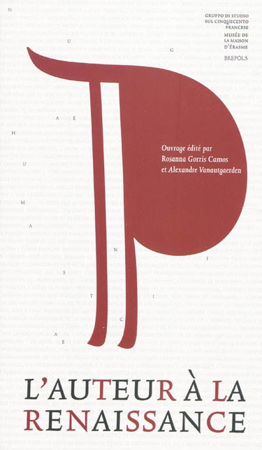 Couverture de L'auteur à la Renaissance : l'altro que è in noi