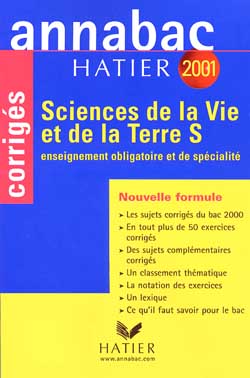 Sciences de la vie et de la terre, S