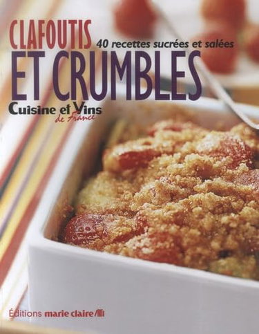 Couverture de Clafoutis et crumbles