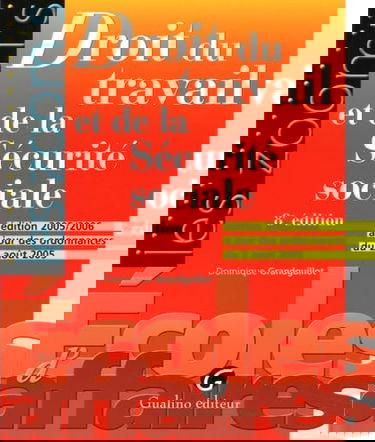 Droit du travail et de la Sécurité sociale