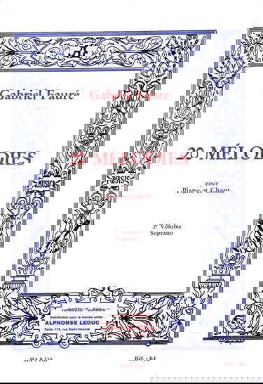 20 Mélodies - Soprano - Vol. 2 - BOOK