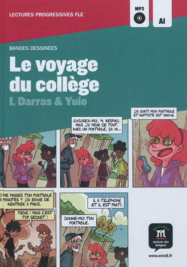 Couverture de Le voyage du collège : A1