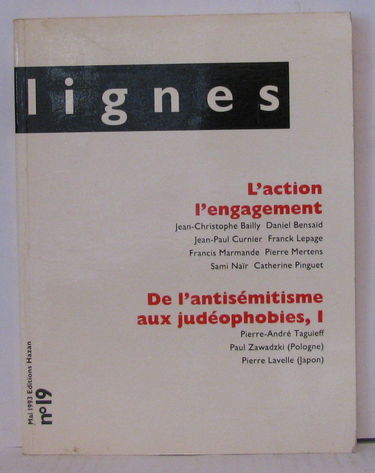 Lignes n° 19. L'Action, l'engagement