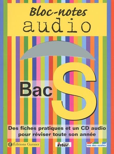 Bloc-notes : Bac S (1 livre + 1 CD audio)