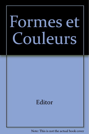 Formes et couleurs ne