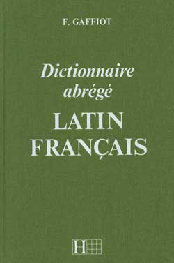 Dictionnaire abrégé latin-français