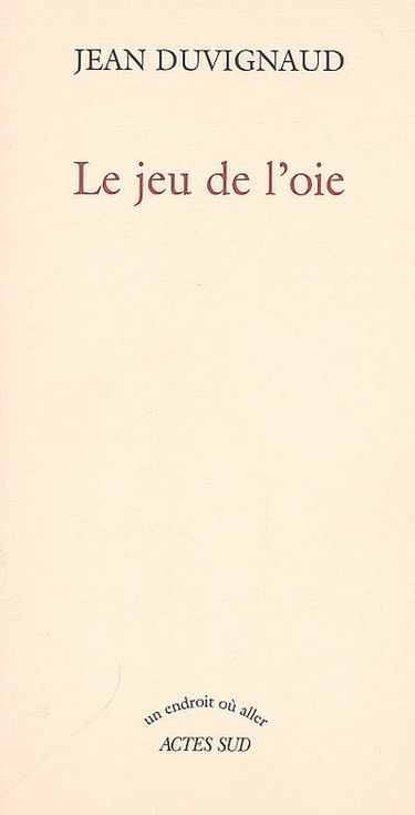 Le jeu de l'oie