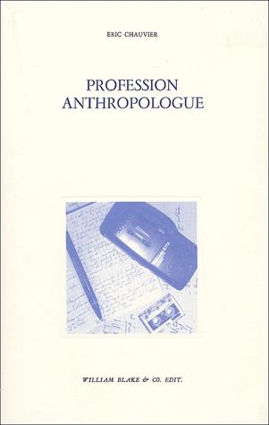 Couverture de Profession anthropologue