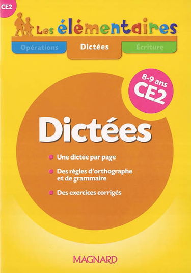 Dictées CE2, 8-9 ans