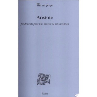 Couverture de Aristote, fondements pour une évolution de sa pensée