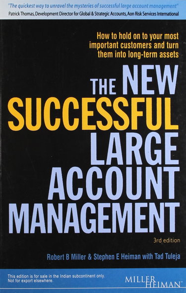 Couverture de The New Successful Large Account Management, 3/ed