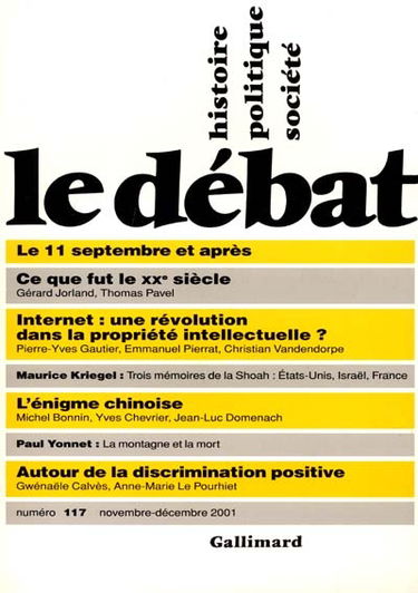 Débat (Le), n° 117