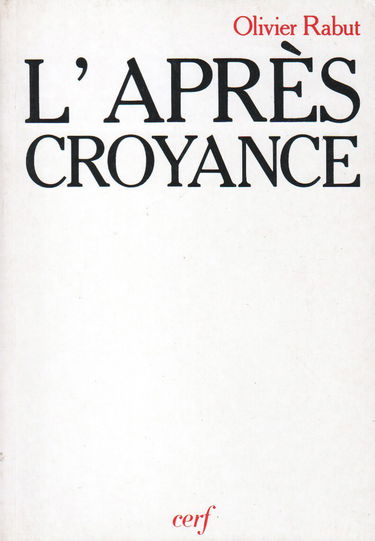 L'Après-croyance
