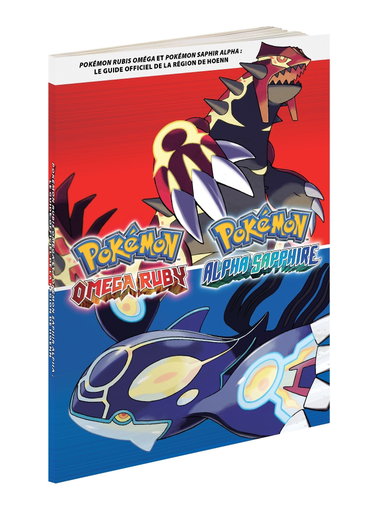 Couverture de Guide Pokémon Rubis Omega et Saphir Alpha