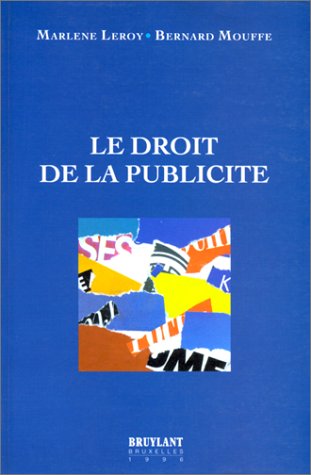 Le droit de la publicité
