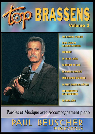 Partition : Top Brassens volume 1
