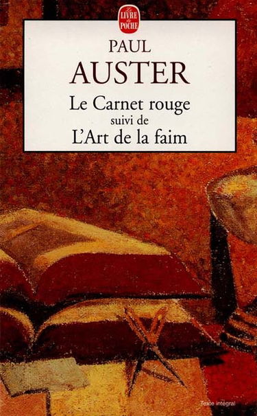Le carnet rouge. L'art de la faim